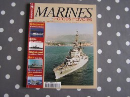 MARINES ET FORCES NAVALES N° 76 Histoire Marine Boat Bateau Sous Marins Porte Avions Marin Mer Navire Guerre Iran Irak - Barche