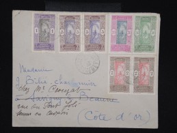 FRANCE - DAHOMEY - Enveloppe De Porto Novo Pour La France En 1938 - Aff. Plaisant - à Voir - Lot P9094 - Briefe U. Dokumente