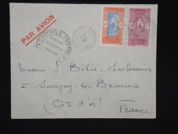 FRANCE - DAHOMEY - Enveloppe De Porto Novo Pour¨Savigny /Beaune En 1940 - Cachet " Controle Postal" - à Voir - Lot P9100 - Lettres & Documents