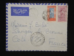 FRANCE - DAHOMEY- Enveloppe De Attogon Pour Savigny Les Beaune En 1940 Avec Controle Postal - à Voir - Lot P9103 - Cartas & Documentos