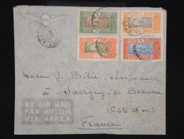 FRANCE - DAHOMEY - Enveloppe De Porto Novo Pour Savigny Les Beaune En 1938 - à Voir - Lot P9114 - Storia Postale