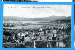 GGE028, Constantinople, Vue Du Port, Circulée 1918 - Turkey