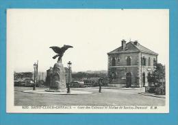 CPA 4325  - Gare Des Coteaux Et Statue De Santos-Dumont SAINT CLOUD COTEAUX 92 - Saint Cloud