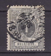BELGIUM 1869. Mi 23 C, USED - 1869-1888 León Acostado