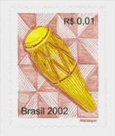 BRAZIL #2869 - DRUM - THIN PERFORATION - 2005 - Unused Stamps