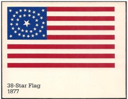 Stati Uniti/United States/États-Unis: Intero, Stationery, Entier, Bandiera Del 1877, Flag Of 1877, Drapeau De 1877, 2 Sc - Covers