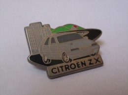 Pin's Voiture / Citroen ZX (signé Decat Paris) - Citroën