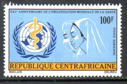 CENTRAFRICAINE. PA 115 De 1973. OMS. - OMS