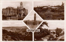 BRADFORD - 4 Bilderkarte 190? - Bradford