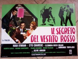 Locandine Cinema - Il Segreto Del Vestito Rosso. - Otros