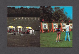 SPORTS - TIR À L´ ARC - JOLIETTE - QUÉBEC - CLUB DES ARCHERS SITE DES COMPÉTITIONS OLYMPIQUES 1976 - PHOTO C. BOULANGER - Bogenschiessen