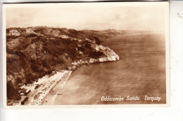 UK - DEVON - TORQUAY, Oldicombe Sands, Air View, 1950 - Torquay