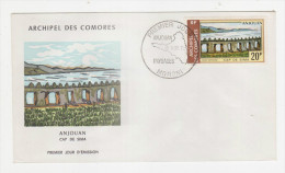 ARCHIPEL COMORES - FDC Cap De SIMA - 15.11.1972 - COMOROS - KOMOREN - Cartas & Documentos