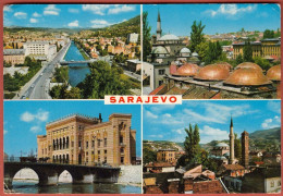 SARAJEVO ( Bosnia And Herzegovina ) Travelled * Islam Religion Mosque Mosquée Moschee Moschea Mezquita AK Ansichtskarten - Islam