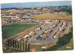 72    LUCHE  PRINGE   VUE  AERIENNE  LE  CAMPING - Luche Pringe