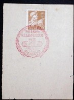 CHINA CHINE CINA 50'S COMMEMORATIVE POSTMARK ON A PIECE OF PAPER - 14 - Covers & Documents