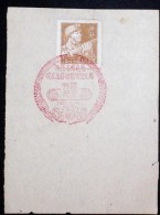 CHINA CHINE CINA 50'S COMMEMORATIVE POSTMARK ON A PIECE OF PAPER - 14 - Cartas & Documentos