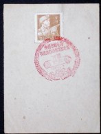 CHINA CHINE CINA 50'S COMMEMORATIVE POSTMARK ON A PIECE OF PAPER - 49 - Covers & Documents