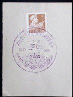 CHINA CHINE CINA 50'S COMMEMORATIVE POSTMARK ON A PIECE OF PAPER - 54 - Cartas & Documentos