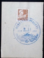 CHINA CHINE CINA 50'S COMMEMORATIVE POSTMARK ON A PIECE OF PAPER - 139 - Brieven En Documenten