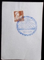 CHINA CHINE CINA 50'S COMMEMORATIVE POSTMARK ON A PIECE OF PAPER - 144 - Cartas & Documentos