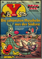 YPS Comic  -  Heft Nr. 734 Von Ca. 1989  -  Die Schönsten Muscheln Aus Der Südsee - YPS