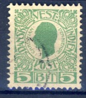 ##K1731. Danish West Indies 1905. Michel 29. Cancelled(o) - Dänische Antillen (Westindien)