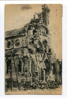 Ref 197 - Les Ruines De L'église De RIBECOURT - La Guerre 1914 - 1916 - Ribecourt Dreslincourt