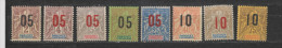 Yvert Entre 33 Et 42 * Neuf Avec Charnière - Unused Stamps