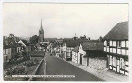 Herefordshire        Century Black And White Village Of Weobley - Herefordshire