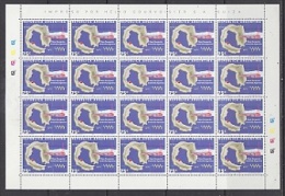 Argentina 1998 Antarctica / Base Decepcion 1v Sheetlet (unfolded) ** Mnh (F4341) - Nuovi