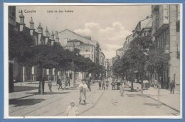 ESPAGNE -- La Coruna --  Calle De San Andrés - La Coruña