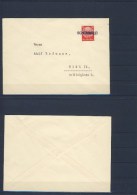 Schönwald über Pirna Brief Mit Befreiungsstempel 1. Jan. 1939 (341124) - Sudetenland