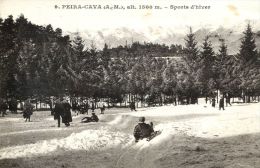 N°43855 -cpa Peira Cava -sports D'hiver- - Sports D'hiver