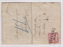 Heimat DE BW Lörrach 1864-03-26 Gerichtsnachnahme - Briefe U. Dokumente