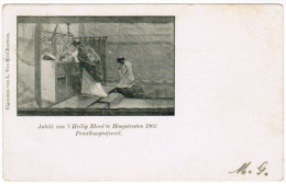 Jubilé Van ´t Heilig Bloed Te Hoogstraten 1902, Praalboogtafereel (pk21616) - Hoogstraten