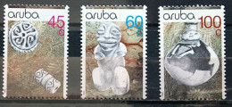 Aruba - 1990 - Outils - Statuette - Jarre - Neufs - Archéologie