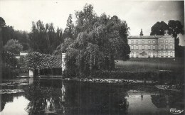 PICARDIE - 60 - OISE - NOAILLES - CPSM PF NB - Parisis Fontaine - L'Etang Et Le Château - Noailles