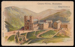 CPA Illustrateur TAMAGNO - 38 Monastère De N. D. De La Salette Isère Dauphiné Grenoble - Grand Hôtel Moderne - Other & Unclassified