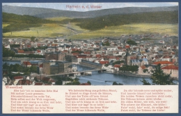 Hameln An Der Weser Gesamtansicht Weserlied, Ungebraucht (AK566) - Hameln (Pyrmont)