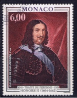 MC+ Monaco 1991 Mi 2028 Honoré II. - Used Stamps