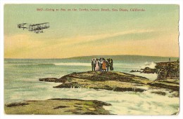 T942 - Going To Sea On The Turtle, Ocean Beach, San Diego - San Diego