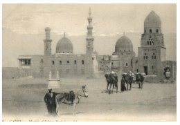 (PF 754) Islam - Mosque - Egypt (very Old Postcard) Mosque Of Sultan Barkuk - Islam