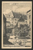 WASSERBURG Am Inn Bayern Pfarrkirche Rosenheim Bayern-Briefmarke 1914 - Wasserburg (Inn)