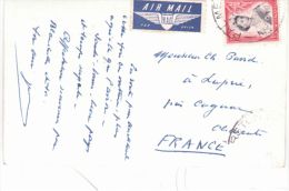 Drpo Scene,Wanganui River - N Z 4289 AIR MAIL N.A.C. "étiquette" - Lettres & Documents