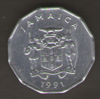 GIAMAICA 1 CENT 1991 - Jamaique