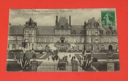 Le Roi D'espagne à Fontainebleau - 8 Mai 1913 - Le Roi Alphonse XIII Et Le Président De La République   ------ 300 - Réceptions