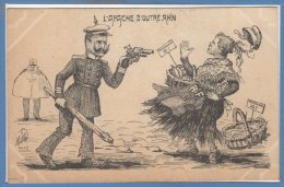 POLITIQUE - SATIRIQUE - MILLE - L´Apache D´outre Rhin - Satirical