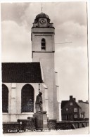 Katwijk Aan Zee: Oude Kerk Met Monument - 1960 - Zuid-Holland / Nederland - Katwijk (aan Zee)