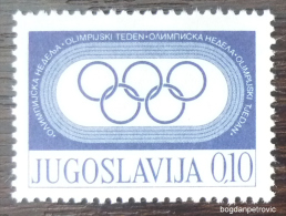 1976 YUGOSLAVIA-COMPLETE SET (MNH)! Olympic Games Montreal Canada Sport J16 - Other & Unclassified